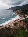 Bixby Creek Bridge, Big Sur, California Royalty Free Stock Photo