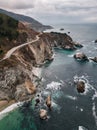 Bixby Creek Bridge, Big Sur, California Royalty Free Stock Photo