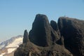 Aerial view of the Black Tusk in Garibaldi Provincial Park, British Columbia Royalty Free Stock Photo