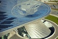 Aerial view of the BMW Welt in Munich