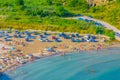 Aerial view of the Bolata beach in Bulgaria...IMAGE Royalty Free Stock Photo