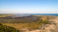 Aerial view of Bonne Anse bay in La Palmyre