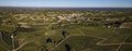 Aerial View, Bordeaux vineyards, Saint-Emilion, Gironde department, France