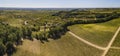 Aerial View, Bordeaux vineyards, Saint-Emilion, Gironde department, France