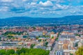 Aerial view of Braga from Monte Picoto, Portugal Royalty Free Stock Photo