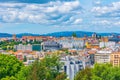 Aerial view of Braga from Monte Picoto, Portugal Royalty Free Stock Photo