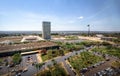 Aerial view of Brasilia - Brasilia, Distrito Federal, Brazil Royalty Free Stock Photo