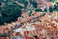 Aerial View Of Brasov City Of Romania Royalty Free Stock Photo