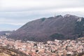 Aerial View Of Brasov City In Romania Royalty Free Stock Photo