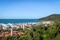 Aerial view of Brava Beach - Florianopolis, Santa Catarina, Brazil Royalty Free Stock Photo