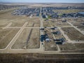 Aerial View of Brighton Neighborhood in Saskatoon