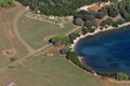 Aerial view of Brijuni National Park Royalty Free Stock Photo