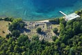 Aerial view of Brijuni National Park Royalty Free Stock Photo