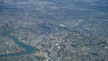 Aerial View of Brisbane City and Environs Queensland Australia