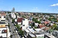 Aerial view brooklyn new york generic architecture