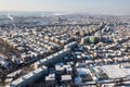 Aerial view from Bucharest Royalty Free Stock Photo