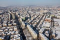 Aerial view from Bucharest Royalty Free Stock Photo