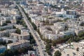 Aerial view at Bucharest Royalty Free Stock Photo