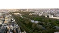 Aerial View of Buckingham Palace and St James Park in City of London 4K Royalty Free Stock Photo