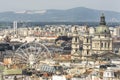 Aerial View Of Budapest, Hungary Royalty Free Stock Photo