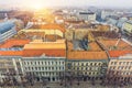 Aerial View On Budapest At Winter Royalty Free Stock Photo