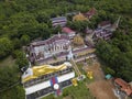 Aerial View of Buddhist Temple Wat Phra That Suthon Monkhon Khiri Royalty Free Stock Photo