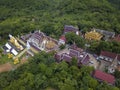 Aerial View of Buddhist Temple Wat Phra That Suthon Monkhon Khiri Royalty Free Stock Photo