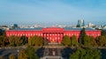 Aerial view building Kyiv National University of Taras Shevchenko on a sunny day