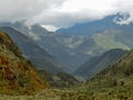 Bujuku Valley in the Rwenzori Mountains, Uganda