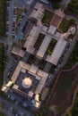 aerial view of a Bukit Jelutong Mosque in Malaysia Royalty Free Stock Photo