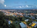 Aerial View of Bundaberg West, Bundaberg, Queensland, Australia Royalty Free Stock Photo