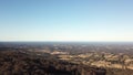 Aerial view of the bush from Bowen Mountain in the Hawkesbury region, west of Sydney