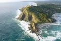 Aerial view of Byron Bay