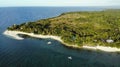 Aerial view, Cabilao island, Filipino