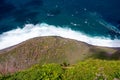 Aerial view of the cable car way in Calhau Royalty Free Stock Photo