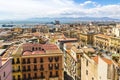 Aerial view of Cagliari old town, Sardinia, Italy Royalty Free Stock Photo