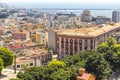 Aerial view of Cagliari old town, Sardinia, Italy Royalty Free Stock Photo