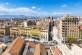 Aerial view of Cagliari old town, Sardinia, Italy Royalty Free Stock Photo