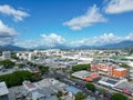 Aerial view of Cairns city