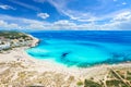 Aerial view of Cala Mesquida