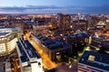 Aerial view of Cambridge and Boston