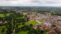 Aerial View of Cambridge University