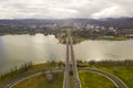 Aerial view of Canberra Royalty Free Stock Photo