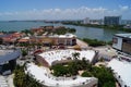 Aerial view of Cancun city. Quintana Roo, Mexico