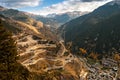 Aerial view of Canillo in Andorra