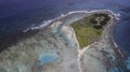 Aerial View cankys los roques venezuela