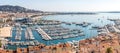 Aerial view of Cannes France Royalty Free Stock Photo