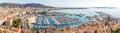 Aerial view of Cannes France Royalty Free Stock Photo