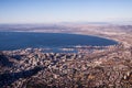 Aerial view of Cape Town Royalty Free Stock Photo