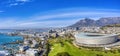 aerial view of Cape Town city in Western Cape province in South Africa Royalty Free Stock Photo